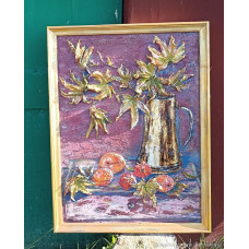 Картина" Осень в кофейнике" Картина" Осень в кофейнике"